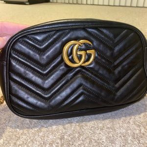 Gucci small leather marmont crossbody